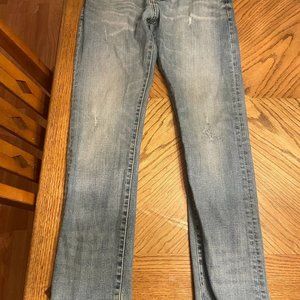 &denim slim low waist jeans size 32x32